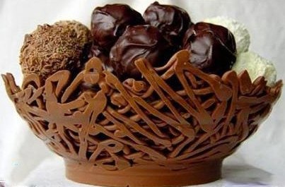 шоколадная тарталетка