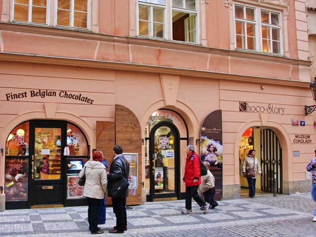 Чешский музей шоколада Choco-Story в Праге 
